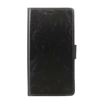 Глянцевый чехол портмоне подставка на силиконовой основе с магнитной защелкой для LG G5 Черный