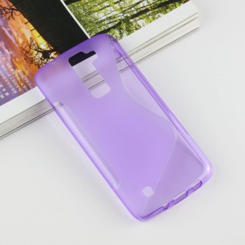 Силиконовый S чехол для LG K8 Фиолетовый