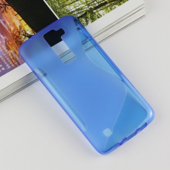 Силиконовый S чехол для LG K8 Синий
