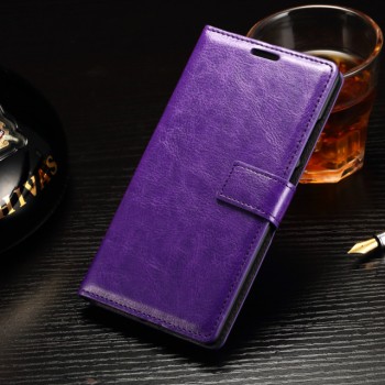 Глянцевый чехол портмоне подставка с защелкой для OnePlus 2 Фиолетовый