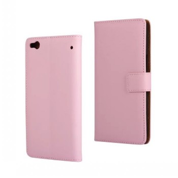 Чехол портмоне подставка с защелкой для HTC One X9 Розовый
