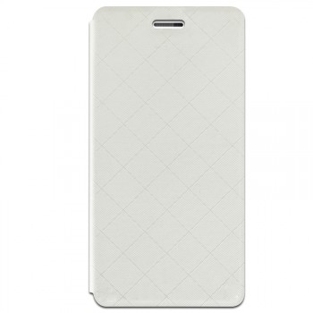 Текстурный чехол флип подставка на силиконовой основе с отделением для карт для Samsung Galaxy J7 (2016) Белый