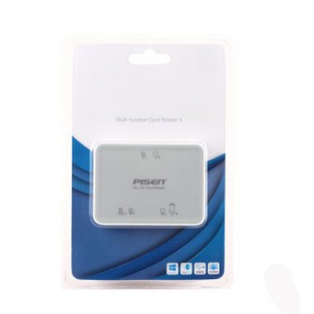 Многофункциональный универсальный USB 2.0 кардридер Micro SD/SD/M2/XD/MemoryStick/CompactFlash Серый