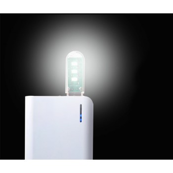 Ультракомпактная LED-лампа 3 светодиода 1.7 Вт в формате USB-накопителя