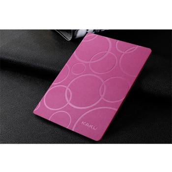 Чехол подставка на пластиковой непрозрачной основе текстура Узоры для Xiaomi Mi Pad 2/MiPad 3 Пурпурный