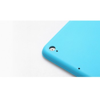 Оригинальный смарт чехол подставка сегментарный на силиконовой основе для Xiaomi Mi Pad 2 Голубой