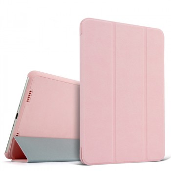 Винтажный чехол смарт флип подставка сегментарный на поликарбонатной основе для Xiaomi Mi Pad 2/MiPad 3 Розовый