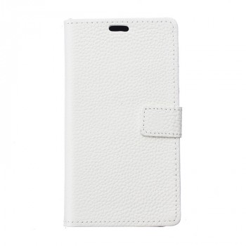 Кожаный чехол портмоне подставка с защелкой для Alcatel One Touch Pixi 4 (4) Белый