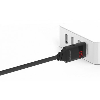 Смарт кабель USB 3.0-USB-Micro 1m с LCD-дисплеем для показа времени зарядки, тока и напряжения