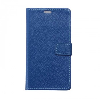 Чехол портмоне подставка с защелкой для LG K5 Синий