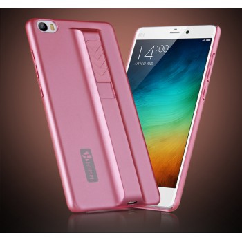 Пластиковый чехол со встроенным прикуривателем для Xiaomi Mi Note Розовый
