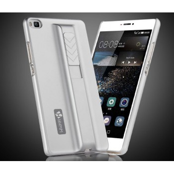 Пластиковый чехол со встроенным прикуривателем для Huawei P8 Белый