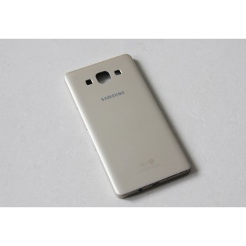 Оригинальная пластиковая матовая встраиваемая крышка для Samsung Galaxy A5 Бежевый