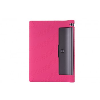 Силиконовый матовый непрозрачный текстурный чехол для Lenovo Yoga Tab 3 10 Пурпурный