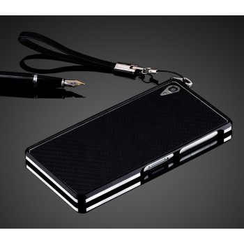 Металлический бампер для Sony Xperia Z3 Черный