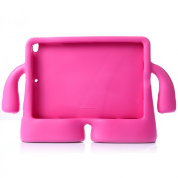 Детский ультразащитный гиппоаллергенный силиконовый фигурный чехол для планшета Ipad Air 2 Пурпурный