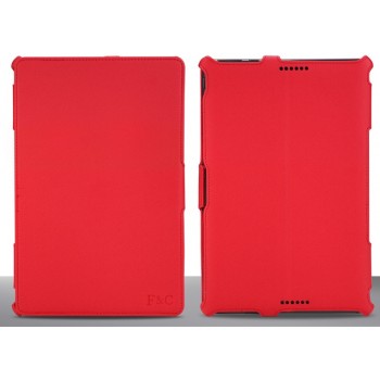 Чехол подставка текстурный серия Color Jeans для ASUS Transformer Book T100ta Красный