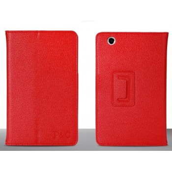Чехол подставка с рамочной защитой серия Full Cover для планшета Lenovo S5000 Красный