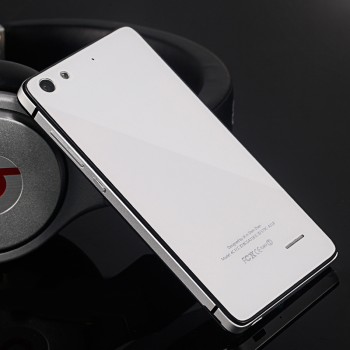 Двухкомпонентный чехол c металлическим бампером с поликарбонатной накладкой и зеркальным покрытием для Huawei Honor 4C