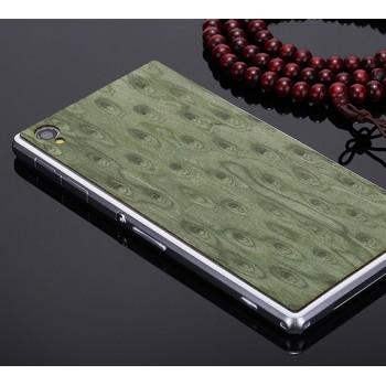 Экстратонкая клеевая натуральная деревянная накладка для Sony Xperia Z1