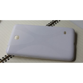 Силиконовый чехол X для Samsung Galaxy Tab 4 7.0 Белый