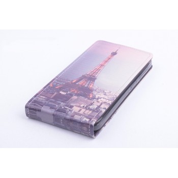 Чехол горизонтальная книжка на силиконовой основе с полноповерхностным принтом на магнитной защелке для Lenovo A606