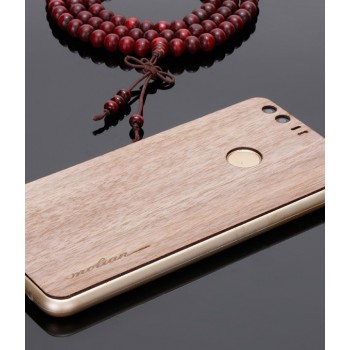 Экстратонкая клеевая натуральная деревянная накладка для Huawei Honor 8