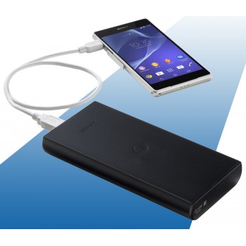 Оригинальное зарядное устройство-хаб Sony с возможностью подключения до 4 гаджетов 20000 mAh