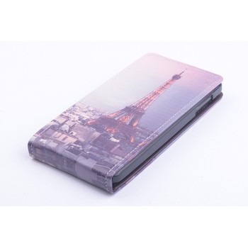 Чехол вертикальная книжка на пластиковой основе с полноповерхностным принтом на магнитной защелке для Lenovo P780