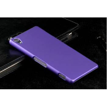 Пластиковый чехол серия Metallic для Sony Xperia Z3 Фиолетовый