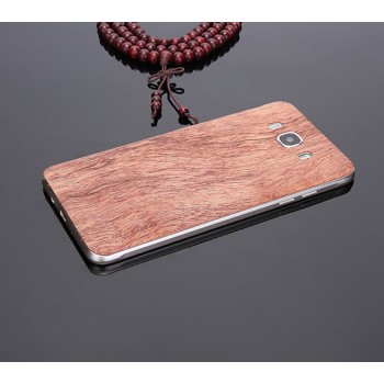 Экстратонкая клеевая натуральная деревянная накладка для Samsung Galaxy J7