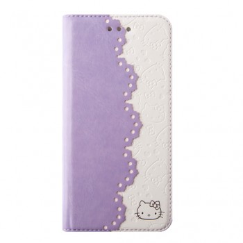 Чехол флип-подставка серия HelloKitty для Iphone 6 Фиолетовый