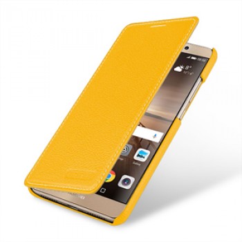 Кожаный чехол горизонтальная книжка (премиум нат. кожа) для Huawei Mate 9