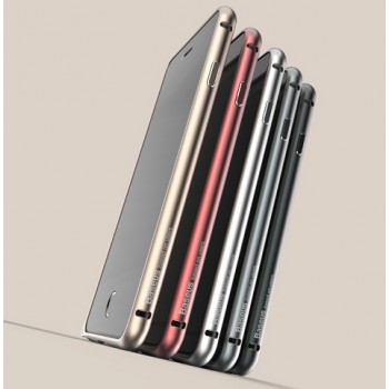 Металлический закругленный бампер для Iphone 6 Plus