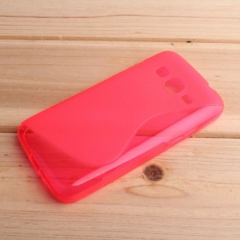 Силиконовый матовый чехол с нескользящей текстурой S для Samsung Galaxy J5 Розовый