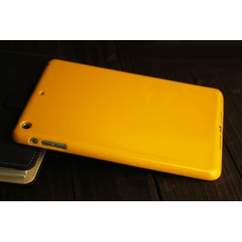 Силиконовый матовый непрозрачный чехол для Xiaomi MiPad Оранжевый
