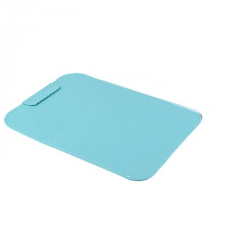 Кожаный сегментарный мешок (иск. Кожа) подставка для Samsung Galaxy Tab S2 9.7 Голубой