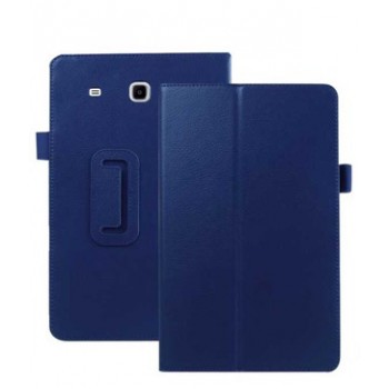 Чехол подставка с рамочной защитой для Samsung Galaxy Tab E 9.6 Синий