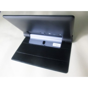 Чехол подставка сегментарный на поликарбонатной основе для Lenovo Yoga Tab 3 8 Черный