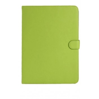 Кожаный чехол подставка с застежкой для Samsung Galaxy Tab 4 10.1 Зеленый
