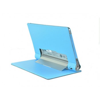 Чехол подставка с защитной крышкой для Lenovo Yoga Tablet 8 Голубой