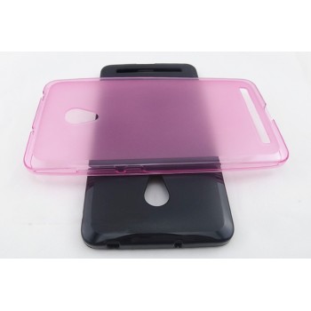 Полупрозрачный силиконовый чехол для ASUS Zenfone 5 (A502CG) Розовый