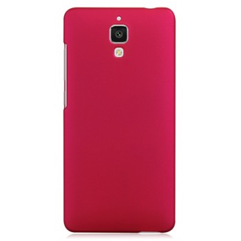 Пластиковый матовый чехол для Xiaomi Mi4 Пурпурный