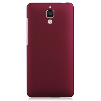 Пластиковый матовый чехол для Xiaomi Mi4 Фиолетовый