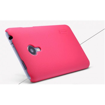 Пластиковый премиум матовый чехол для Meizu MX4 Пурпурный