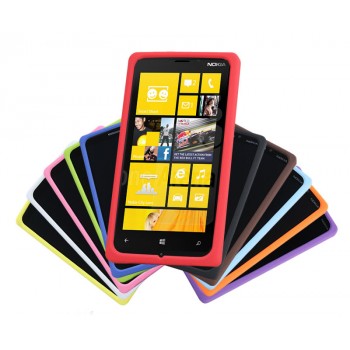Силиконовый софт-тач премиум чехол для Nokia Lumia 930