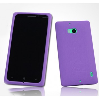Силиконовый софт-тач премиум чехол для Nokia Lumia 930 Фиолетовый