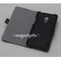 Кожаный чехол горизонтальная книжка (нат. кожа) на пластиковой основе для Meizu MX4