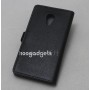 Кожаный чехол горизонтальная книжка (нат. кожа) на пластиковой основе для Meizu MX4, цвет Коричневый