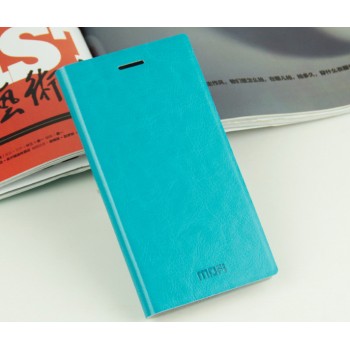Чехол флип водоотталкивающий для Nokia Lumia 730/735 Голубой